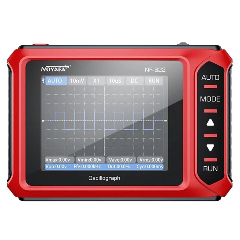 Ayt Noyafa NF-622 El Tipi 2.8 İnç TFT Ekran Mini Dijital Osiloskop Elektirik Sinyal Ölçer Teknik Serviz Ekipmanı