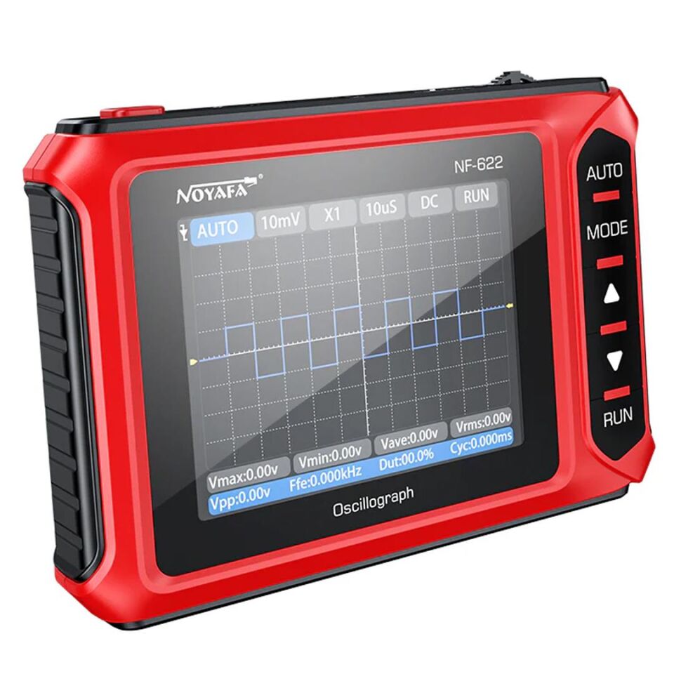 Ayt Noyafa NF-622 El Tipi 2.8 İnç TFT Ekran Mini Dijital Osiloskop Elektirik Sinyal Ölçer Teknik Serviz Ekipmanı