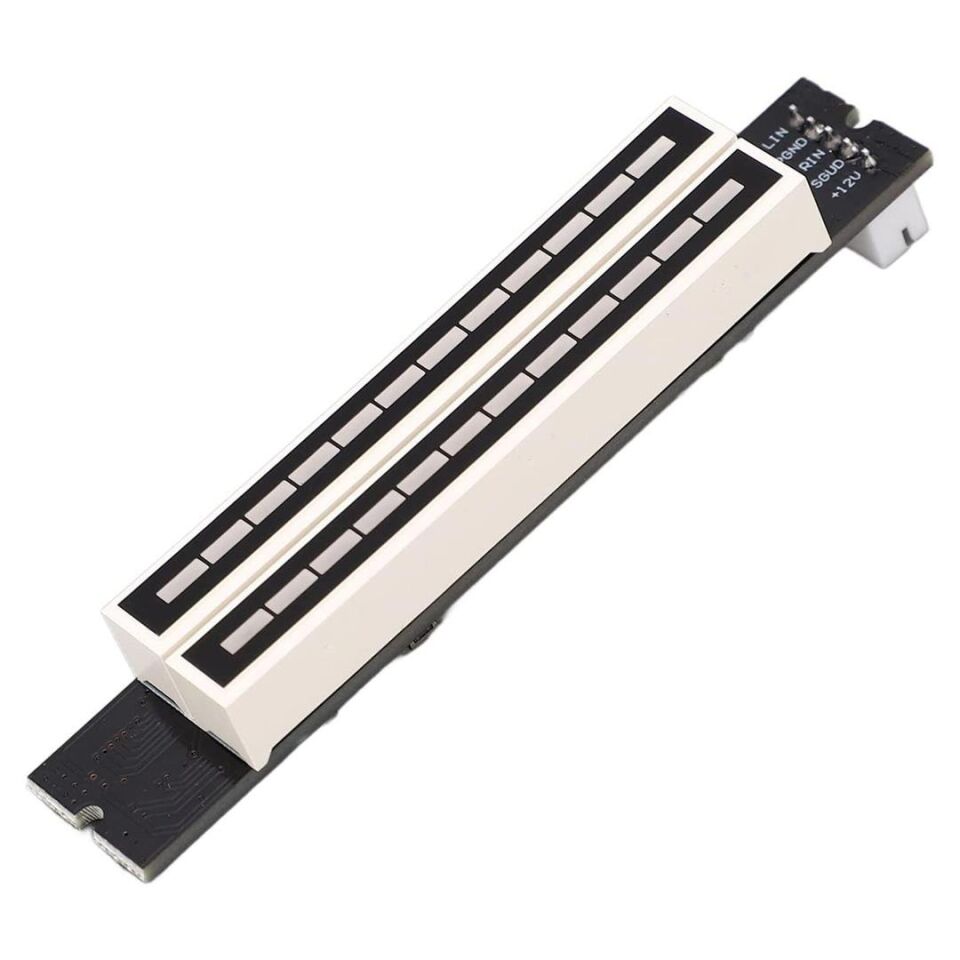 Ayt Powermaster PM-26793 Amplifikatör 12 Bit Led Müzik Seviyesi Gösterge Modülü Turuncu Kırmızı DC 12 Volt