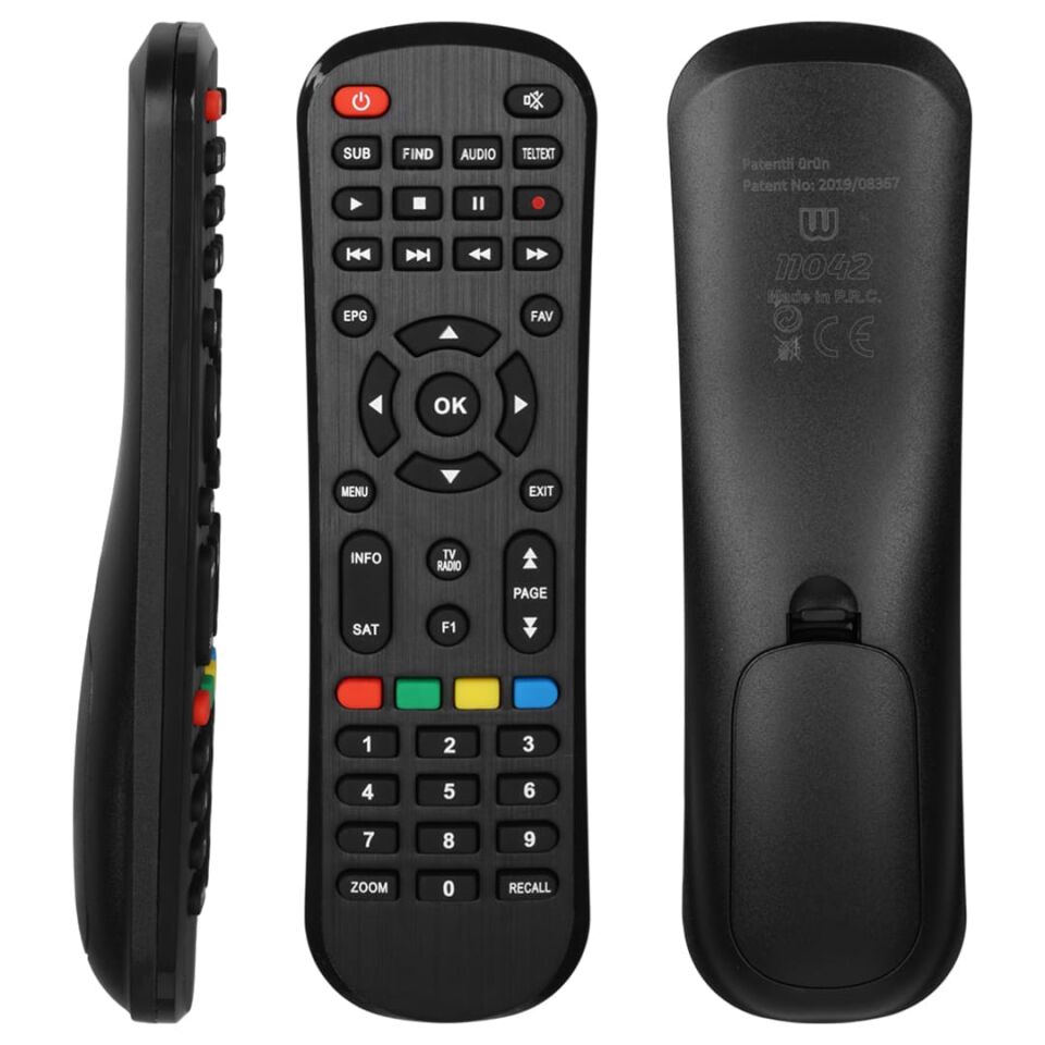 Ayt Weko Digipoll DP-88 HD Uydu Alıcı Kumandası Magbox Rose DR-8030 Mastertech MR-800 HD Riosat RHD-900