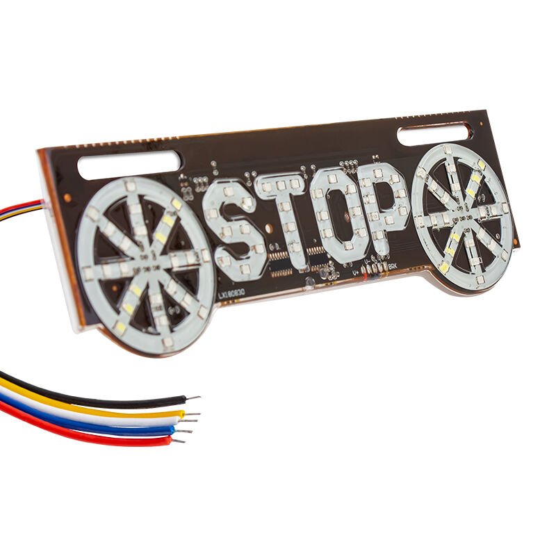 Ayt Elektrikli İşaret Cihazı Oto Stop Led Işık Araç İçi 12 Volt