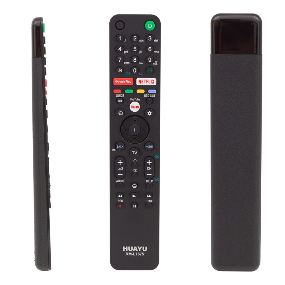 Huayu Kl Sony RM-L1675 Netflıx-Youtube-Google Play Tuşlu Lcd-Led Tv Kumanda Blisterli