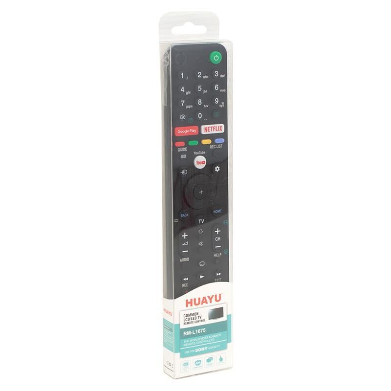 Huayu Kl Sony RM-L1675 Netflıx-Youtube-Google Play Tuşlu Lcd-Led Tv Kumanda Blisterli