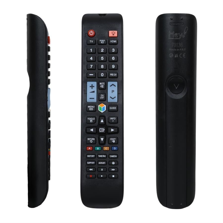 Ayt Küçük Kalıp RM-D1078+1 Samsung Uyumlu Source Tuşlu Lcd Led TV Kumanda