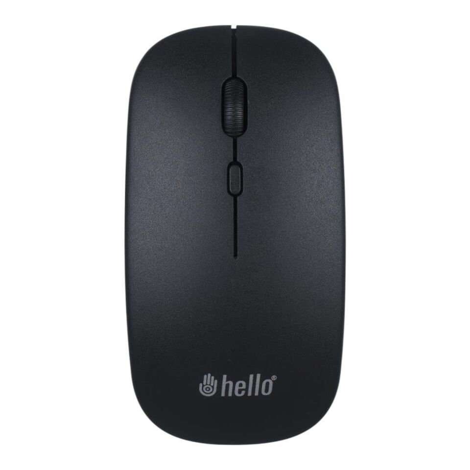 Ayt Hello HL-19092 Usb 2.4Ghz 1600DPI Kablosuz Mouse Ergonomik Tasarım Slim İnce Mouse