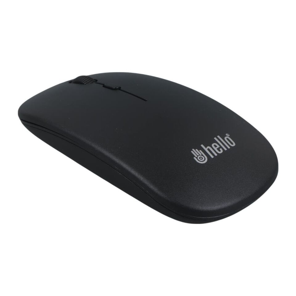 Ayt Hello HL-19092 Usb 2.4Ghz 1600DPI Kablosuz Mouse Ergonomik Tasarım Slim İnce Mouse