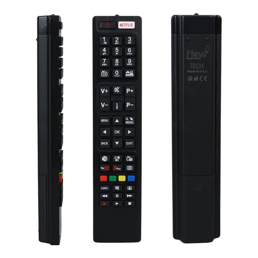 Hey Küçük Kalıp Vestel Netflix - Youtube - Play Tuşlu Lcd Led TV Kumanda RC4848F RC5 30094759