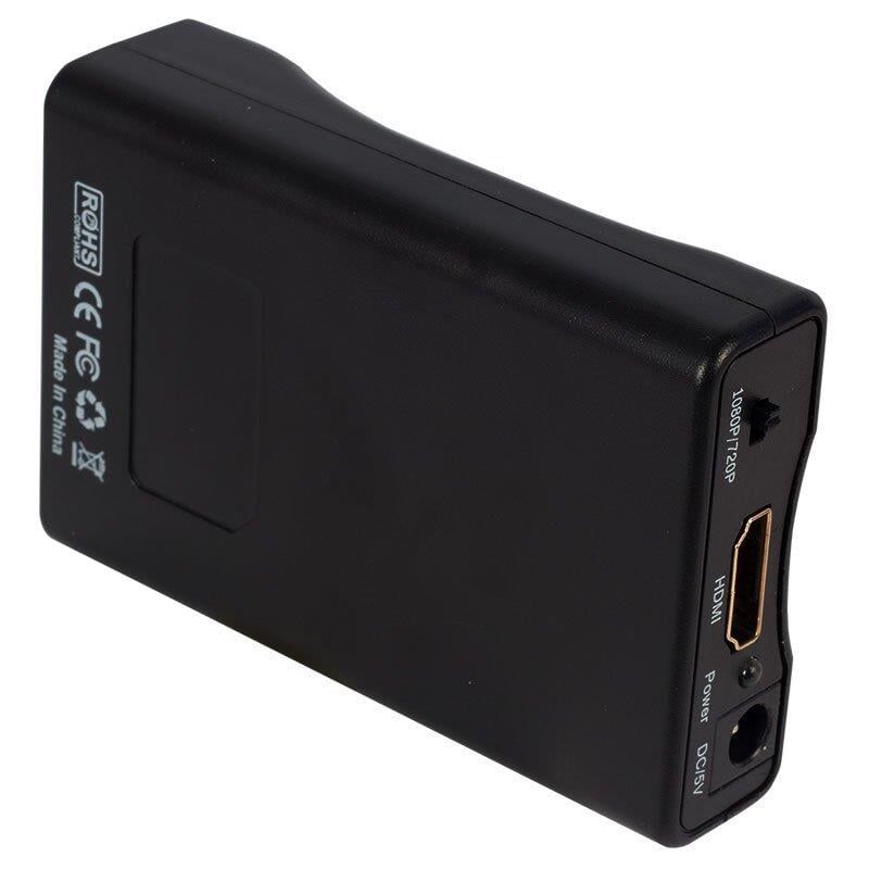 Ayt Powermaster Pm-18588 1080p-720p Scart To Hdmı Scart Girişini Hdmı Çıkışına Çevirici Dönüştürücü Adaptör Aparat