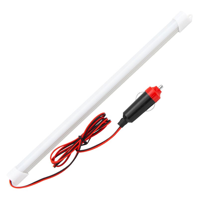 Powermaster 12 Volt 5 Watt Çakmaklıklı 30 Cm Led Lamba Kamp Tipi Aydınlatma Çalışma Lambası