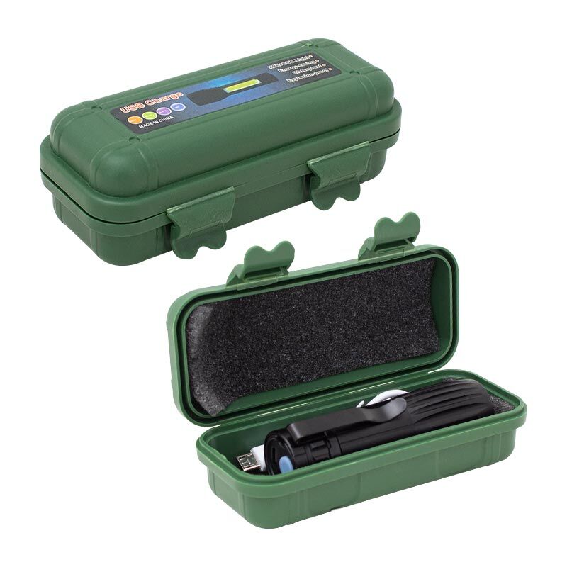 Powermaster MX-X8 300 Metre Menzilli USB Şarjlı El Feneri Uzun Menzilli El Feneri