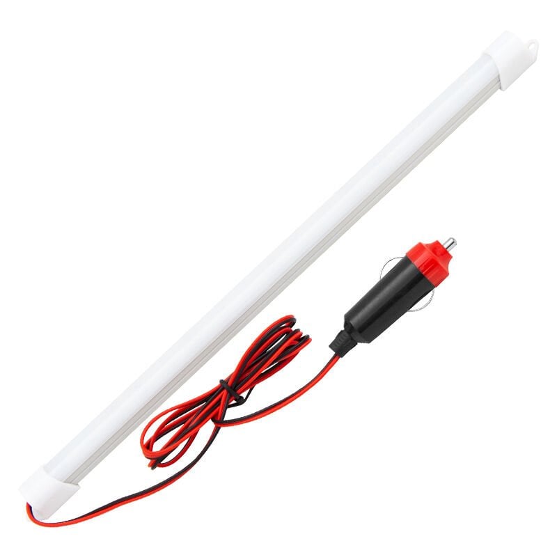 Powermaster 12 Volt 5 Watt Çakmaklıklı 30 Cm Led Lamba Kamp Tipi Aydınlatma Çalışma Lambası