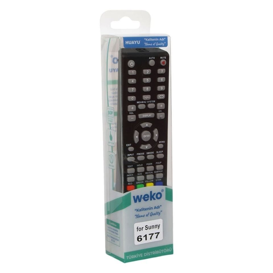 Weko Kl Sunny AL-324 Seıkon Lcd Tv Kumandası Uzaktan Kumanda