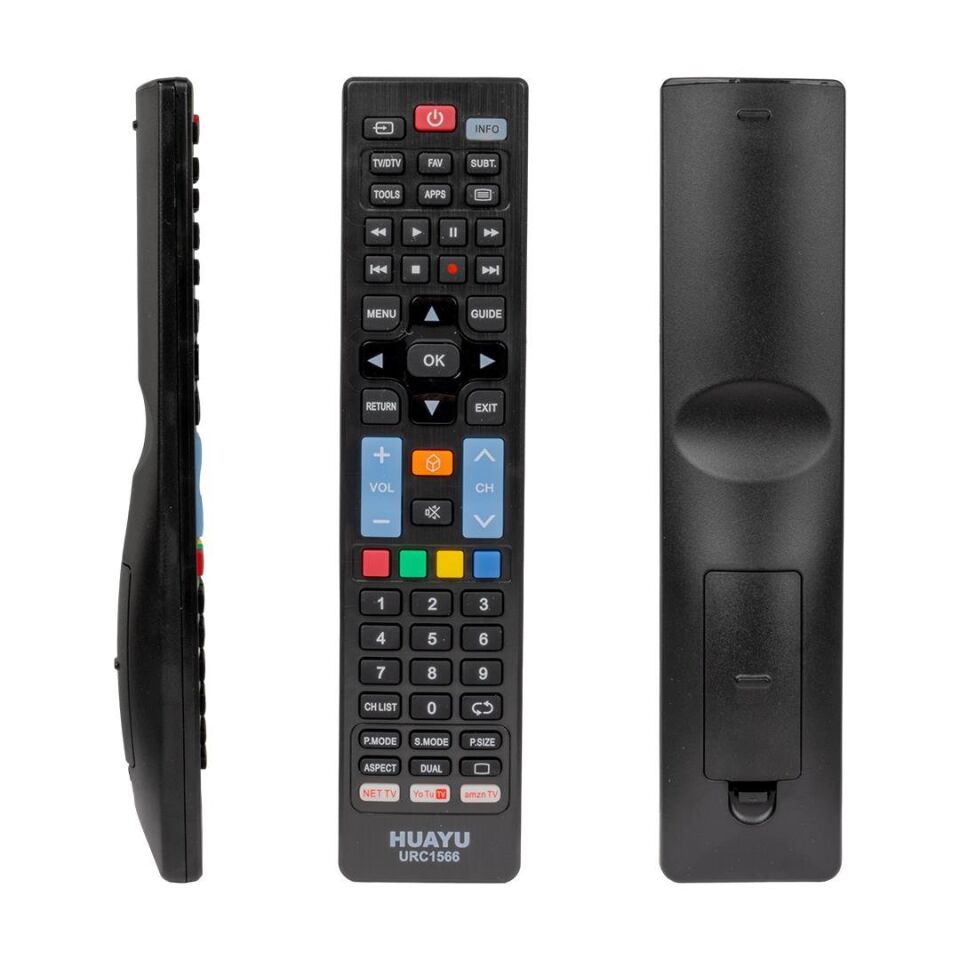 Huayu URC1566 5in1 Panasonic Samsung Philips Sony LG Universal Lcd Led Tv Kumanda Tüm Modellere Uyumlu Akıllı Kumanda