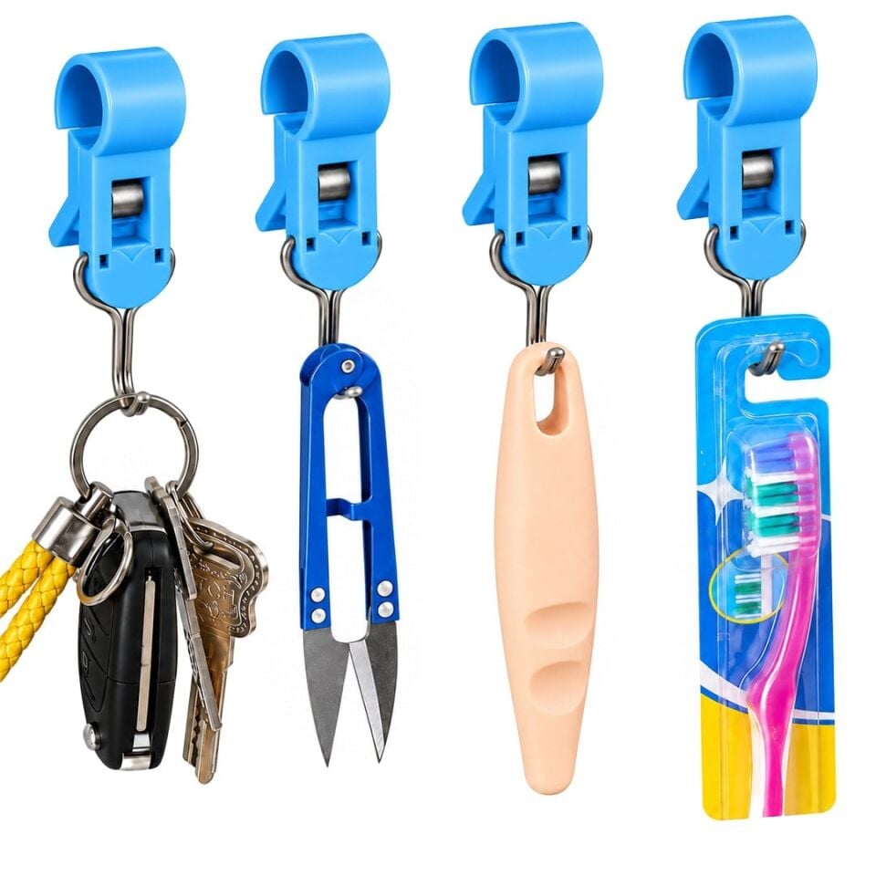 Sunup SN-38119 Yuvarlak Kelepçe Askı 80X12x18mm 4'Lü Paket