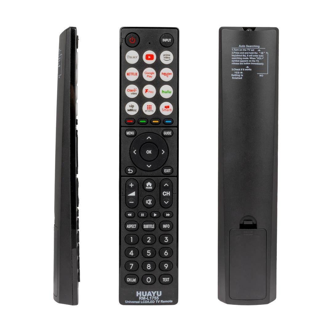 Ayt Huayu RM-L1755 Universal Lcd Led Tv Kumanda Tüm Modellere Uyumlu Akıllı Kumanda