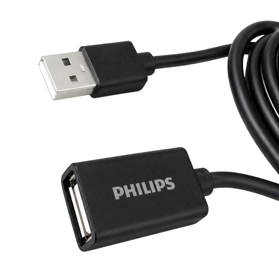 Philips SWR1526F/93 2 Metre USB 2.0 Uzatma Kablosu Veri Şarj Destekli