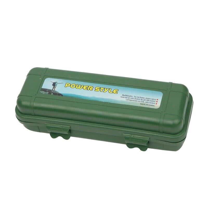 Powermaster MX-811 500 Metre Uzun Menzilli USB Şarjlı El Feneri Flash Özellikli