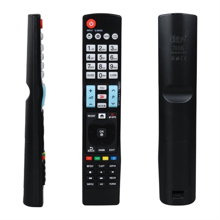 Ayt LG Uyumlu Küçük Kalıp AKB74455403 Smart MY Apps Tuşlu Lcd Led TV Kumanda