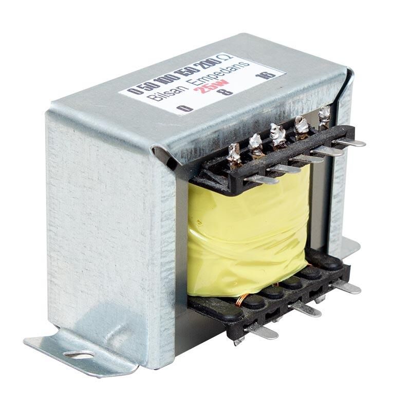 25 Watt Empedans Trafosu Anfi Hoparlör Amfi Ölçüm Cihazı Trafosu