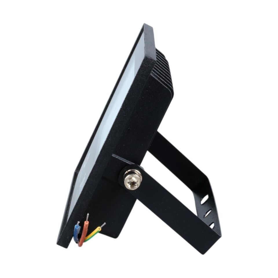Powermaster PM-22585 30 Watt 220 Volt 6500K Işık Açısı Siyah Slim Kasa Led Projektör Lamba Dış Mekan Aydınlatma