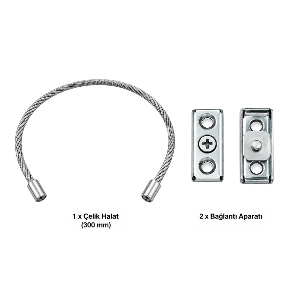 Sunup SN-37890 Çelik Halatlı Güvenlik Bağlantı Aparatı