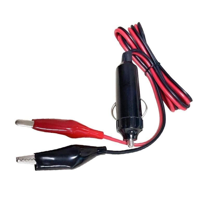 Powermaster Kablolu Krokodil Uçlu Çakmak Fişi Soketli Akü Maşası Uçlu Kablo