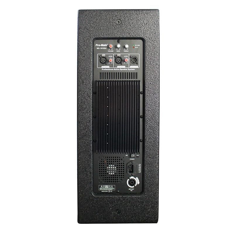 Ayt Pro-Main MS-1012GA 500 Watt 30 Cm Aktif Ahşap Kabin Hoparlör