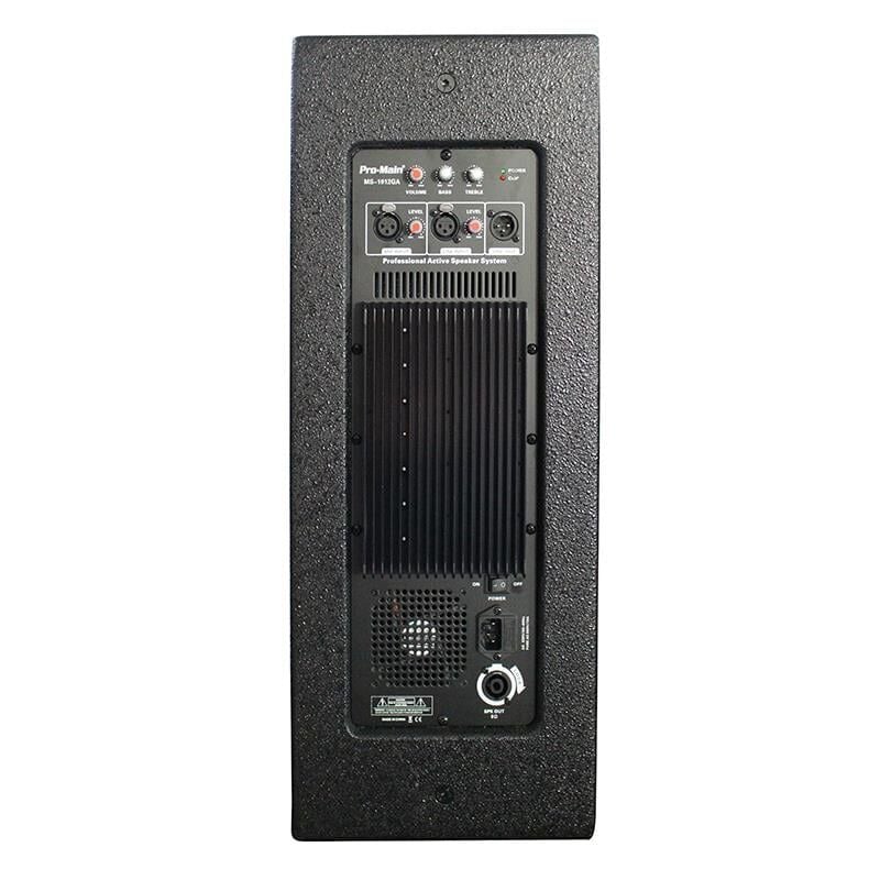 Ayt Pro-Main MS-1012GA 500 Watt 30 Cm Aktif Ahşap Kabin Hoparlör