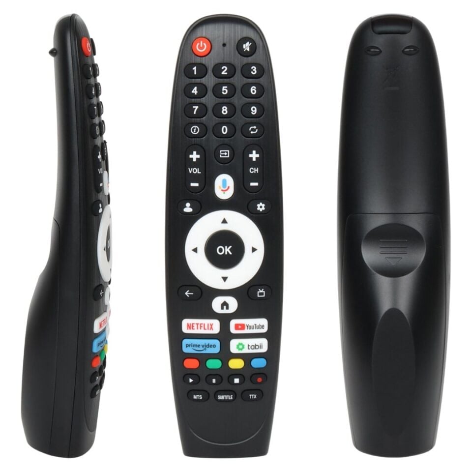 Next Youtube-Tabii-Netflix-Prime Video Tuşlu Ses Komutlu Akıllı Android Smart Led Lcd Tv Kumanda