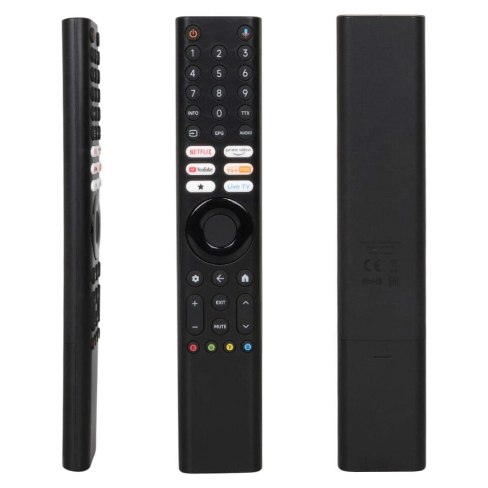 Xiaomi Mi XMRM-P3 Ver.23 Netflix-Prime Video-Youtube Tuşlu Ses Komutlu Lcd-Led Tv Kumanda