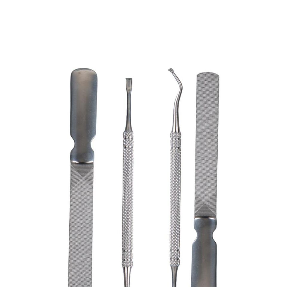 Ayt Sunup SN-27098 Paslanmaz Çelik 4 in 1 Tırnak Bakım Seti Kişisel Bakım Seti