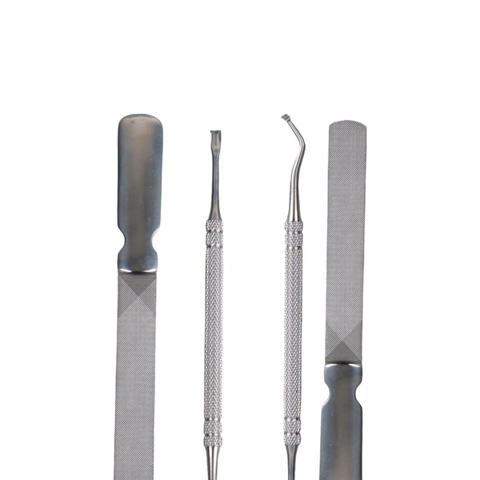 Sunup SN-27098 Paslanmaz Çelik 4İn1 Tırnak Bakım Seti