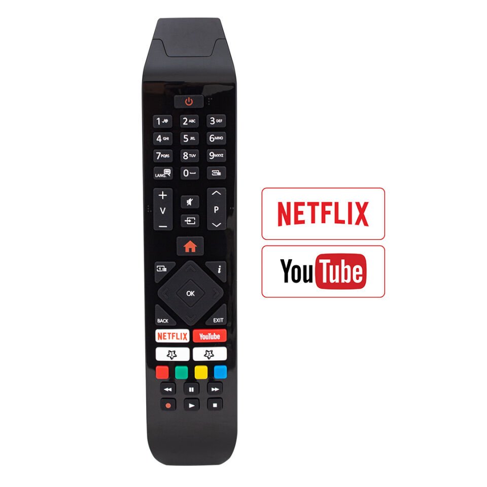 Ayt Vestel Rc43140 Uyumlu Netflix Youtube Tuşlu Lcd Led Tv Kumanda Uzaktan Kumanda
