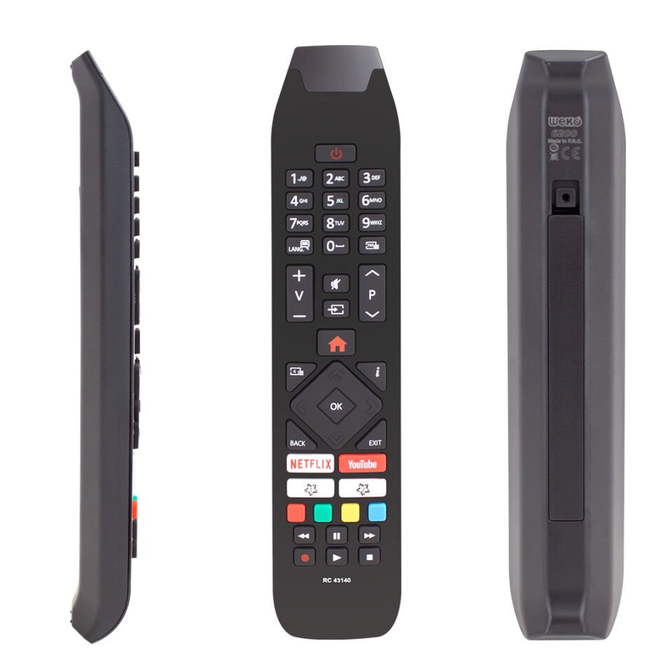 WEKO KL VESTEL RC 43140 H0297A NETFLIX-YOUTUBE TUŞLU TV KUMANDA