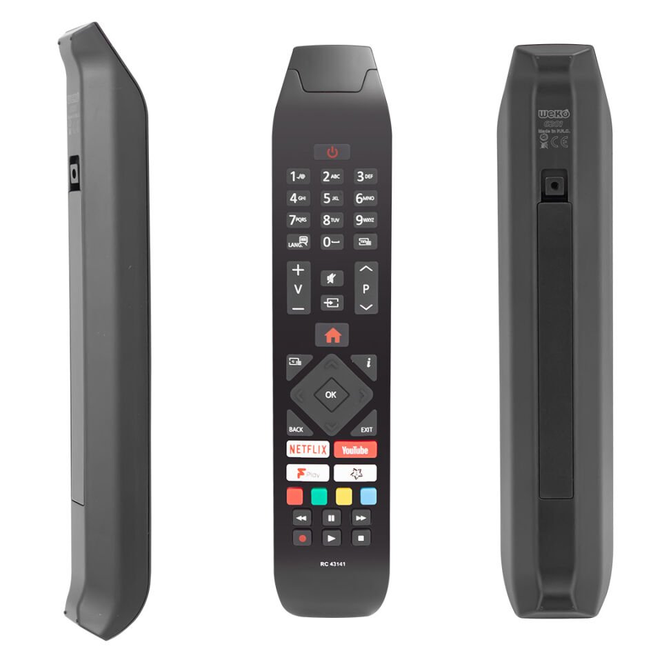 WEKO KL VESTEL RC43141 H0297C NETFLIX-YOUTUBE TUŞLU LCD LED TV KUMANDA