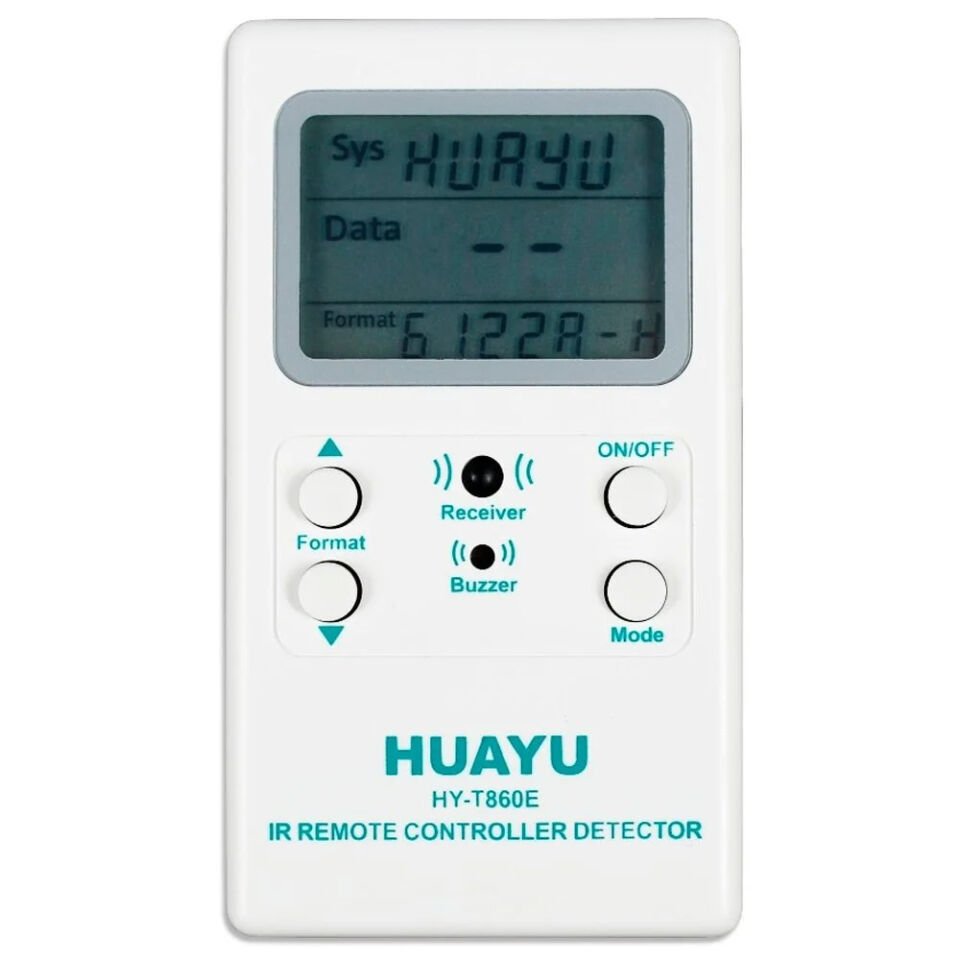 Huayu HY-T860E Dijital Data Okumalı Kumanda Test Cihazı Kumanda Çalışıp Çalışmadığını Ölçme Cihazı