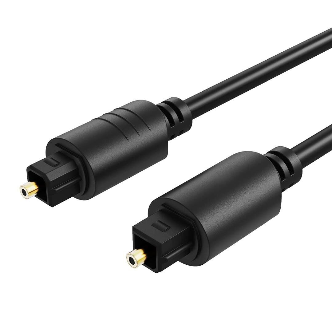 Ayt Fiber Optik Ses Kablosu Kablo 0.60M Metre Dijital Altin Uçlu