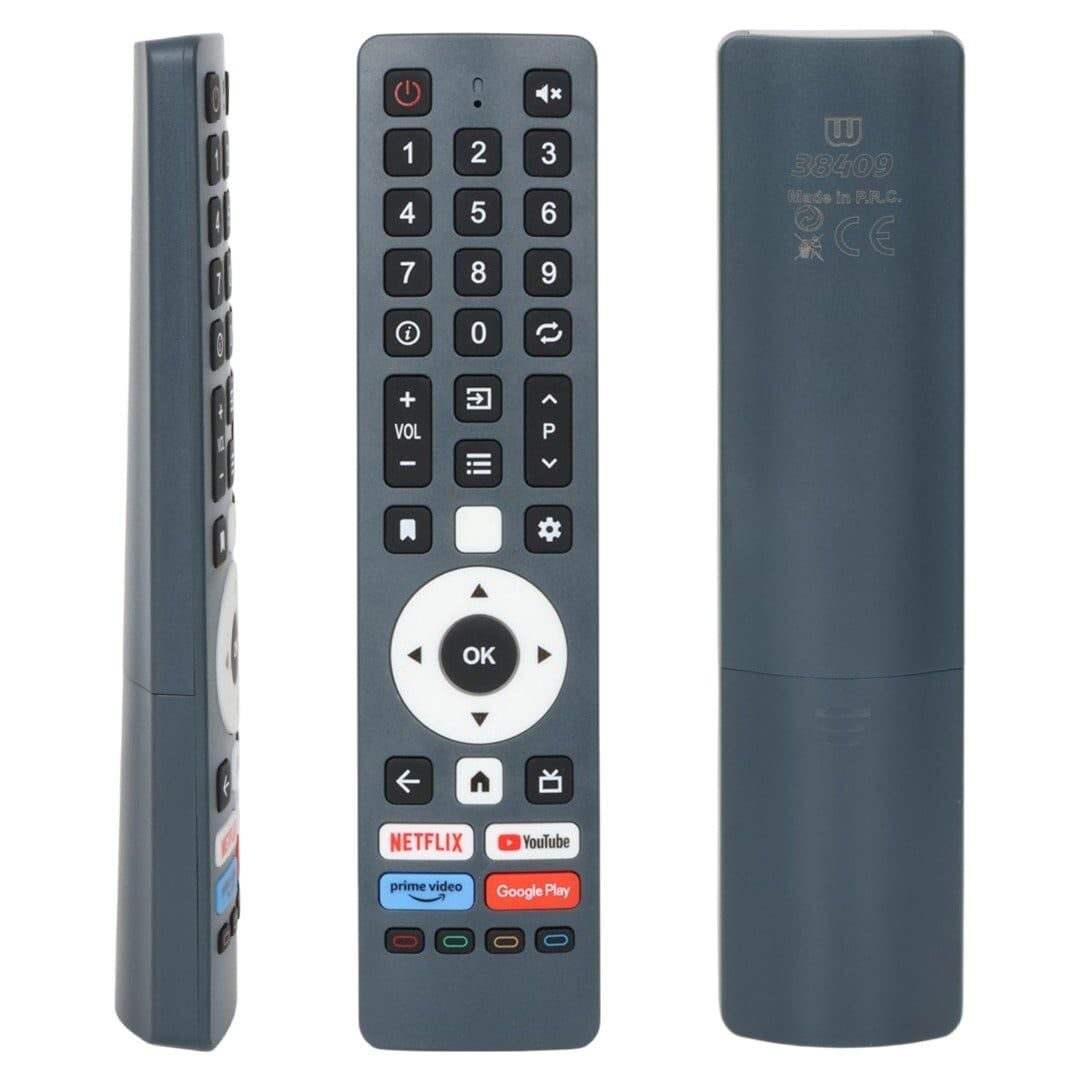 Botech - Wismann - Conti RC0407-020250526 Netflix - Youtube - Prime Video - Google Play Tuşlu Lcd Led TV Kumanda