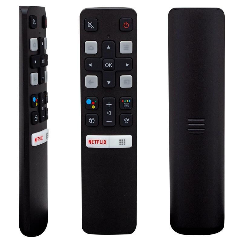 Ayt KL TCL RC 802V FMR1 50-55 İnç Android Tv Sesli Kontrol Akıllı Lcd Led Tv Kumandası