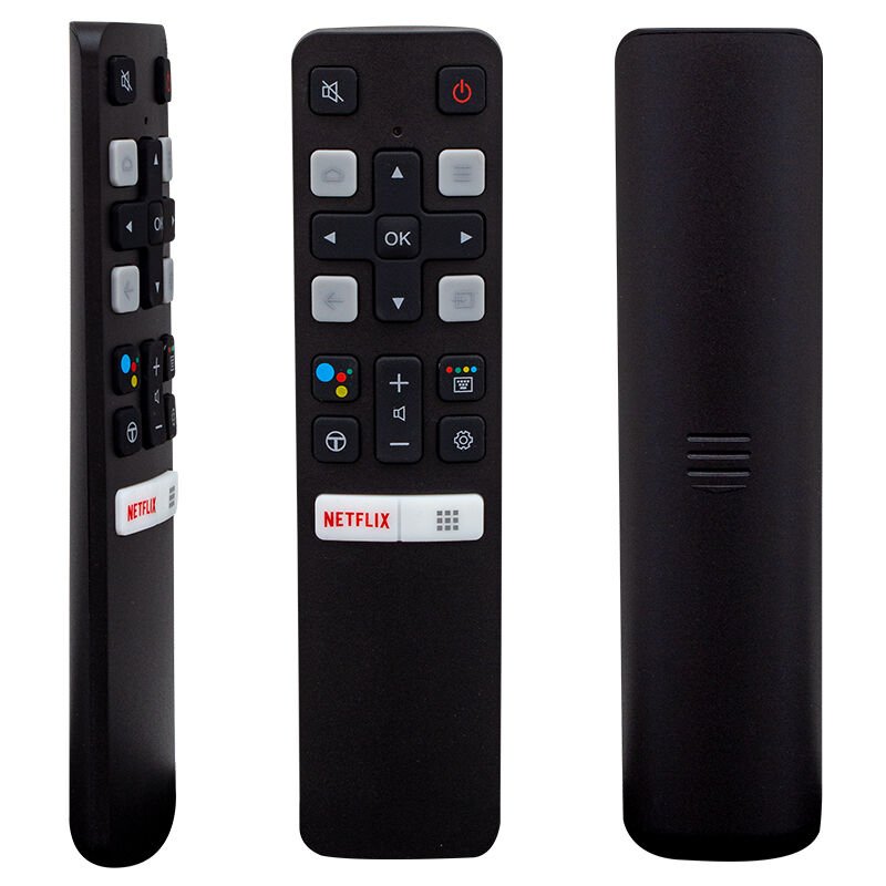 Ayt KL TCL RC 802V FMR1 50-55 İnç Android Tv Sesli Kontrol Akıllı Lcd Led Tv Kumandası