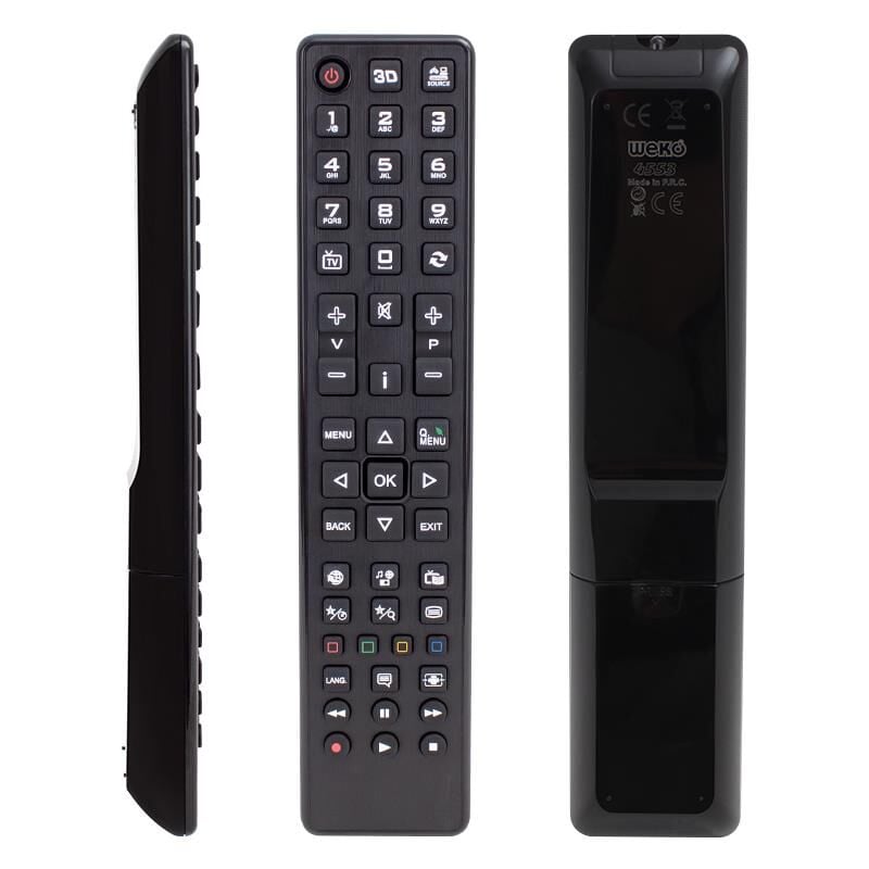 Vestel VES 203 RC1800 42PF906 50PF8175 - Toshiba 32L1334DG 40L1343DG Lcd-Led 3D'li Tv Kumandası