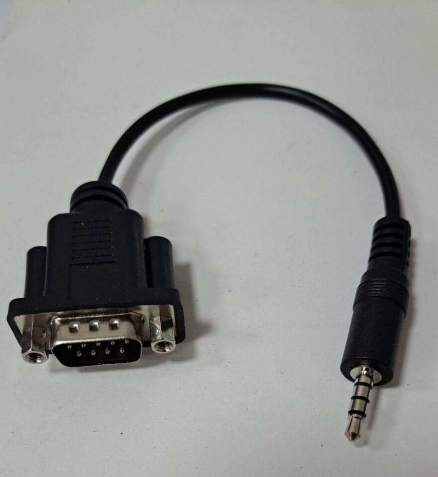 Powermaster 9 Pin Rs232 Erkek 3.5 Mm Stereo Erkek 3 Boğumlu Jack Kablo