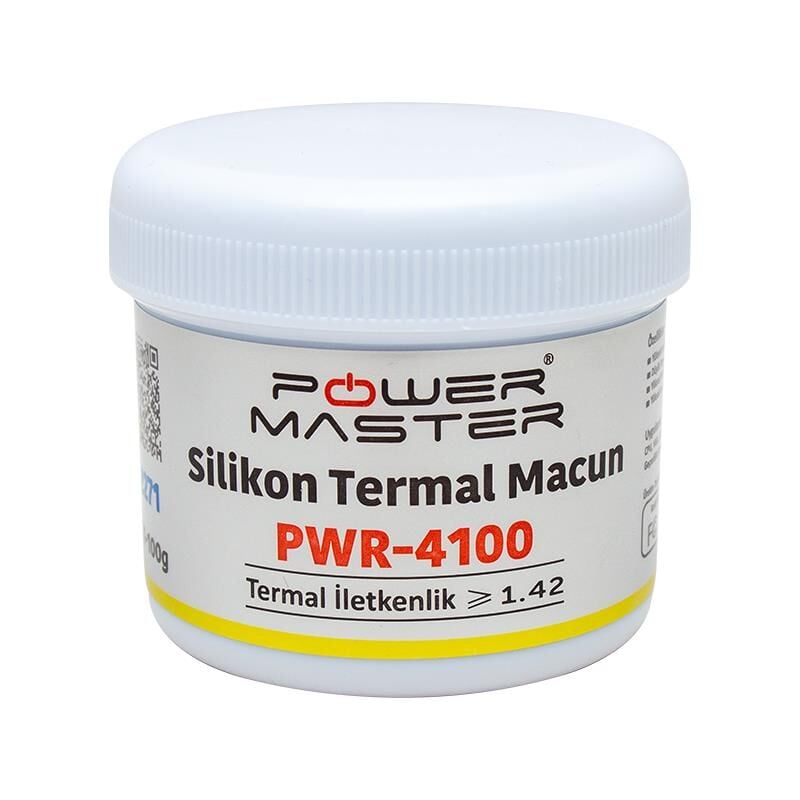 Ayt Powermaster PWR- 4100 Beyaz Termal Macun Beyaz Soğutucu Macun 100G 1.42W m-k