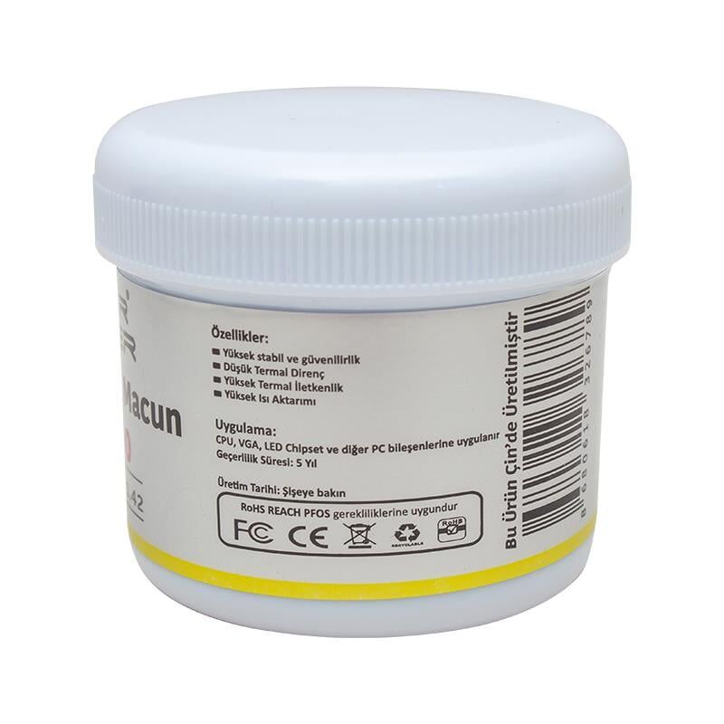 Ayt Powermaster PWR- 4100 Beyaz Termal Macun Beyaz Soğutucu Macun 100G 1.42W m-k