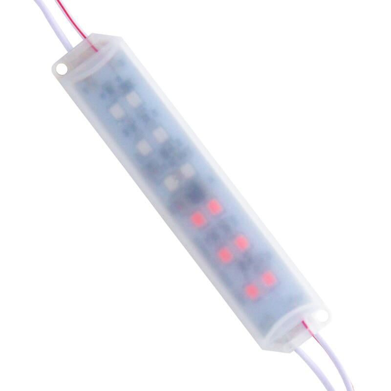 Powermaster 12 Volt 3 Watt Kırmızı Mavi Yanıp Sönen 2835 Modül Led