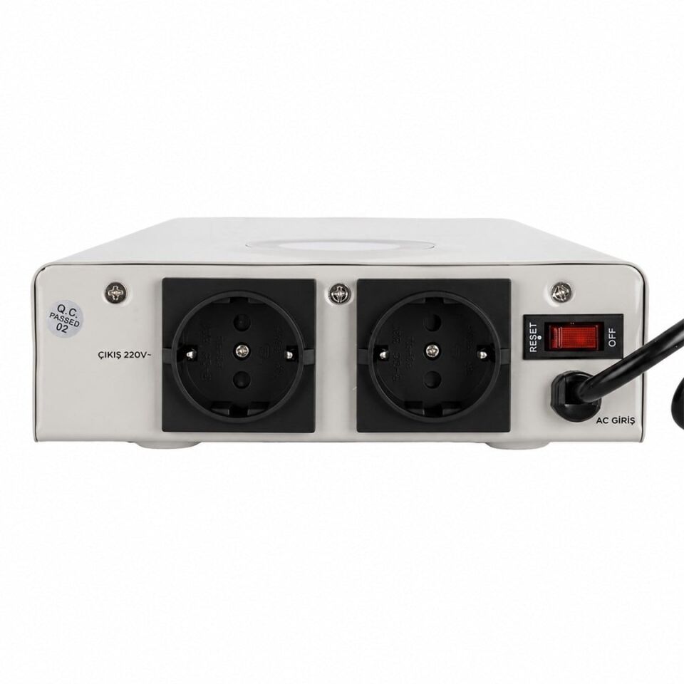 Powermaster Slim-2000 Otomatik 1200 Watt Voltaj Regülatörü 2000VA (Kombi Regülatörü)