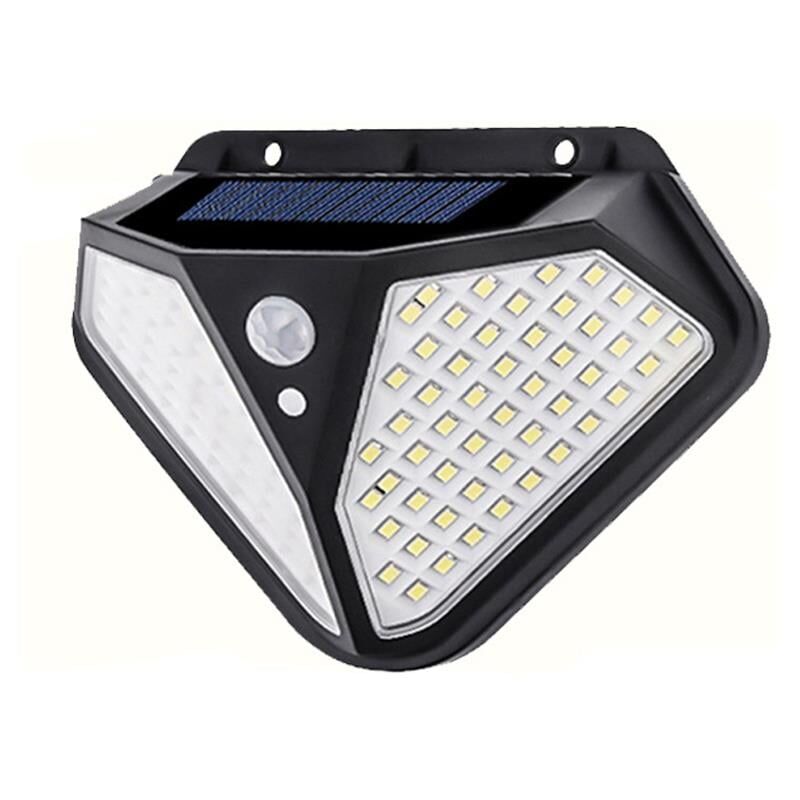 Ayt Powermaster Çok Fonksiyonlu 3 Modlu Hareket Sensörlü 102 Cob Ledli İndüksiyon Duvar Lambası Solar Güneş Enerjili