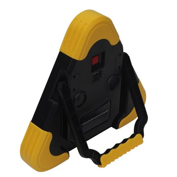 Ayt Powermaster Solar Güneş Enerjili Şarj Üçgen Reflektör Aydınlatma Park Lambası Oto Araç Reflektörü HB-7709