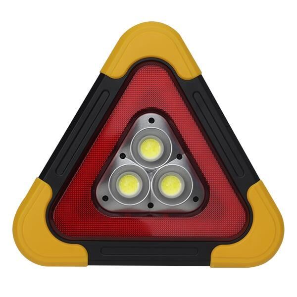 Ayt Powermaster Solar Güneş Enerjili Şarj Üçgen Reflektör Aydınlatma Park Lambası Oto Araç Reflektörü HB-7709