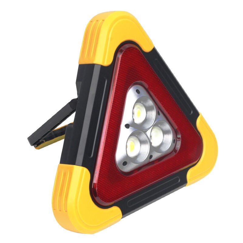 Ayt Powermaster Solar Güneş Enerjili Şarj Üçgen Reflektör Aydınlatma Park Lambası Oto Araç Reflektörü HB-7709